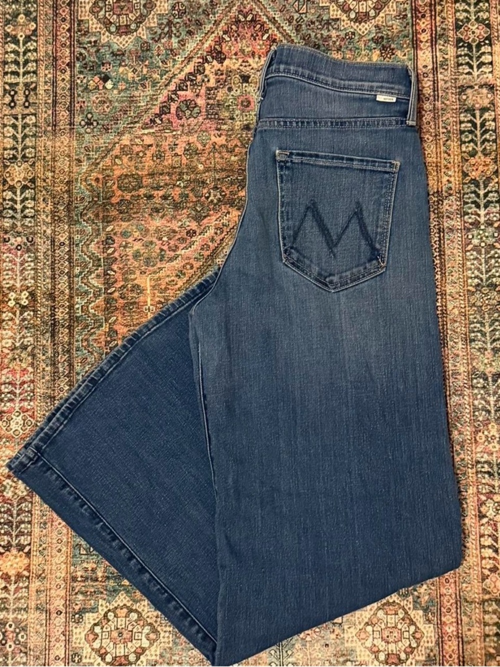 MOTHER High Rise Tomcat Roller Jean